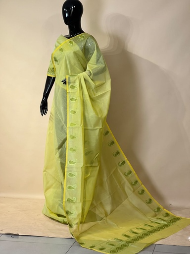 [SABA3950] Khadi Tissue Sarees 5012