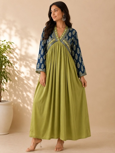 Premium Modal Silk Kurti 5053