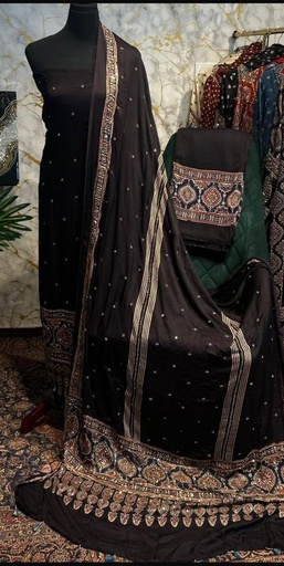 [SUSV7250] Ajrakh Modal Suit Sets 4245
