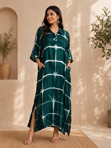 [KUBLZ4250] Batik Modal Dresses 5053
