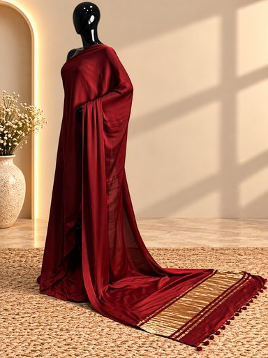 [SAMT4450] Premium Plain Modal Sarees 5020