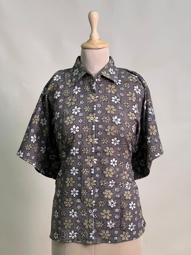 Ajrakh Cotton Shirt Kaftan 4802