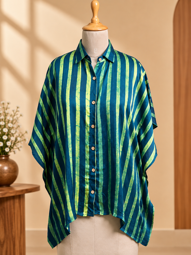 [KARH2250] Ajrakh Modal Shirt Kaftans 5015 
