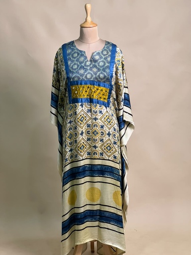 [KARH3950] Box pattern modal kaftans 4803