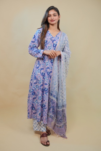 Soft Jaipur Cotton Anarkali Sets 5060