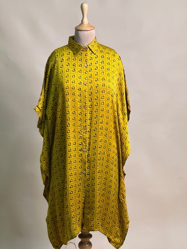 Ajrakh Modal Shirt Kaftans 5015