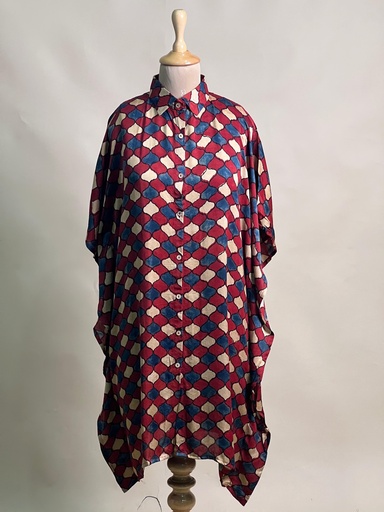 Ajrakh Modal Shirt Kaftans 5015