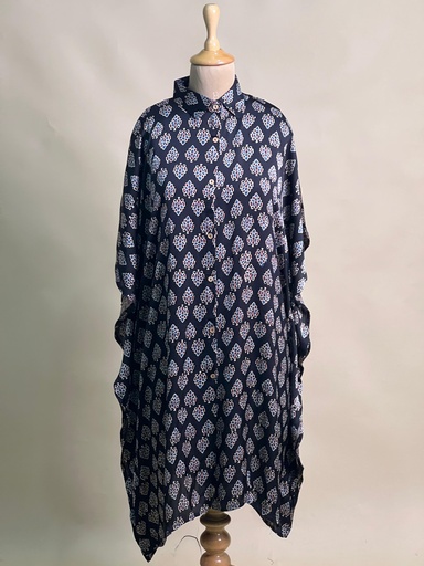 Ajrakh Modal Shirt Kaftans 5015