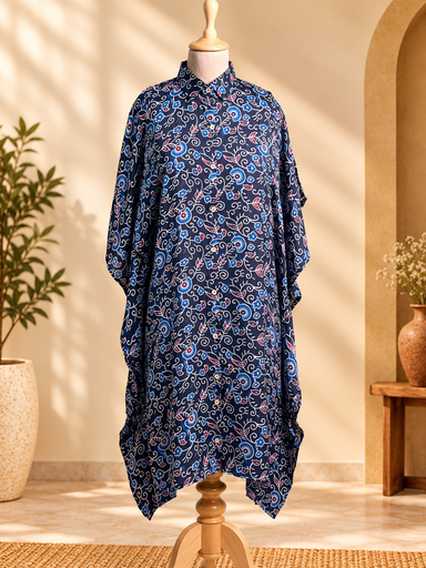 Ajrakh Modal Shirt Kaftans 5015