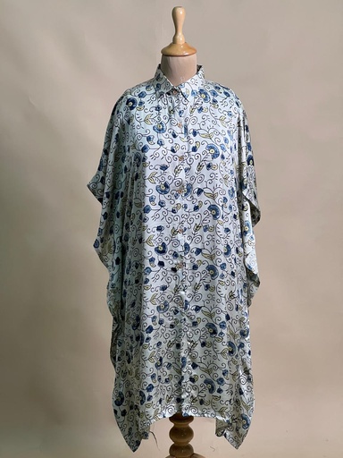 Ajrakh Modal Shirt Kaftans 5015