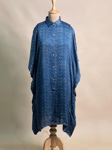 Ajrakh Modal Shirt Kaftans 5015