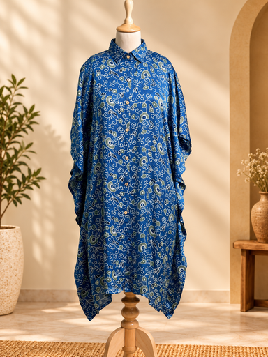 Ajrakh Modal Shirt Kaftans 5015